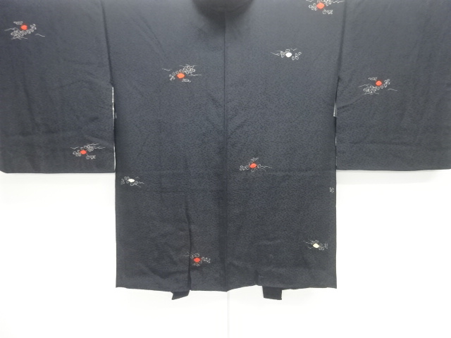 JAPANESE HAORI COAT / SHIBORI FLOWER 